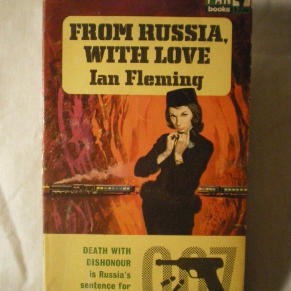 PAN Other - FROM RUSSIA WITH LOVE JAMES BOND 007 IAN FLEMING PAPERBACK 1959